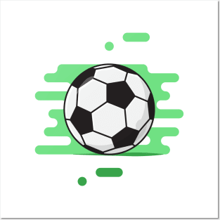 Soccer (Football) Ball Posters and Art